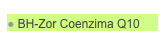  BH-Zor Coenzima Q10