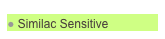  Similac Sensitive