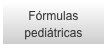 Fórmulas pediátricas