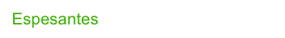 Espesantes