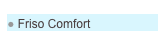  Friso Comfort