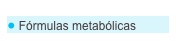  Fórmulas metabólicas