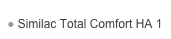 Similac Total Comfort HA 1