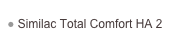  Similac Total Comfort HA 2