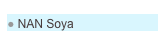  NAN Soya