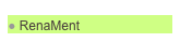  RenaMent