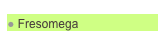  Fresomega
