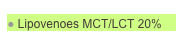  Lipovenoes MCT/LCT 20%