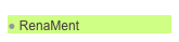  RenaMent
