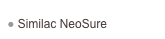  Similac NeoSure